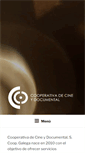 Mobile Screenshot of cooperativadecine.com